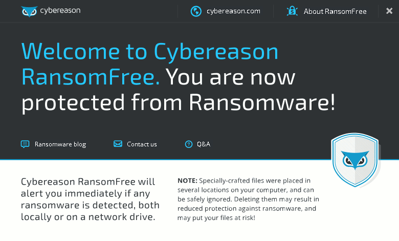 Cybereason RansomFree 2.4.1.0，免費防勒索病毒軟體