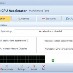Mz CPU Accelerator 4.1 – 免費的 CPU 自動優化軟體