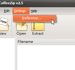CoffeeZip 2.5 免費壓縮軟體 (支援ZIP, RAR, 7z …等格式)