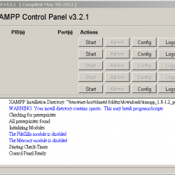 XAMPP 8.2.12 免安裝版，免費 PHP、MySQL 的架站工具