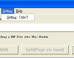 SepPDF 3.50，方便簡單的PDF檔分割工具