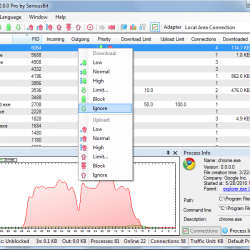 NetBalancer 5.2.1 – 阻止軟件偷偷上傳數據