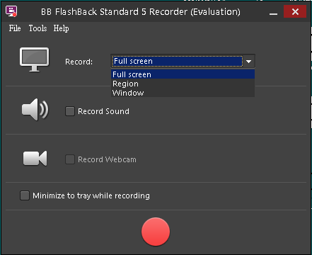 BB FlashBack Express 5.10.0.3715，簡單好用的螢幕錄影工具