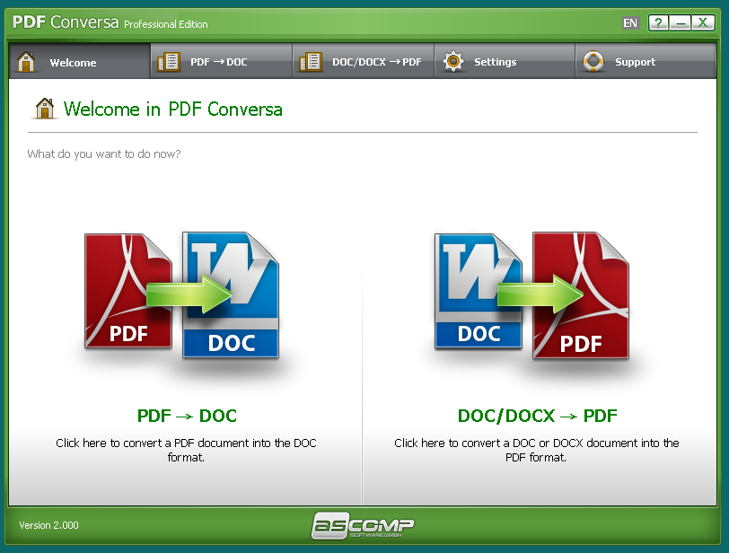 [限免] 免費獲取 PDF Conversa 專業版，PDF轉Word格式DOC或Word轉換成PDF
