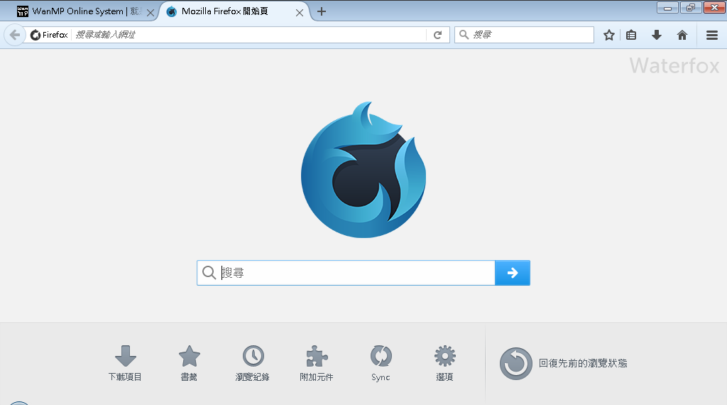 Waterfox Portable 2021.06 繁體中文免安裝，修改自Firefox的64位元版瀏覽器