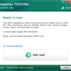 Kaspersky TDSSKiller 3.0.0.35 卡巴斯基免費Rootkit移除程式