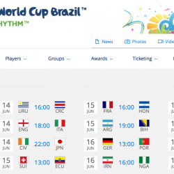 2014 巴西世界盃足球賽線上直播、轉播、重播、賽程表資訊，更新 @ Jul 13, 2014