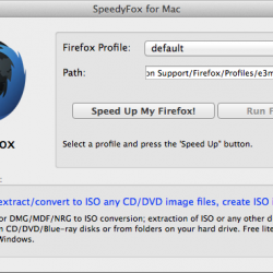 SpeedyFox 2.0.9.75 免安裝版，瀏覽器優化加速器