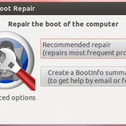 Boot Repair 一鍵修復ubuntu啟動/引導項