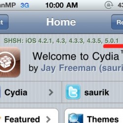 [Cydia] 備份 iOS 5.0.1 SHSH 有助日後還原jailbreak