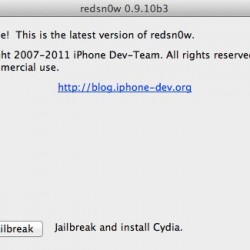 [iOS] redsn0w beta 3 推出, 解決re-jailbreak問題