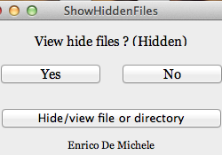 [Mac] ShowHiddenFiles – 顯示隱藏檔的小工具