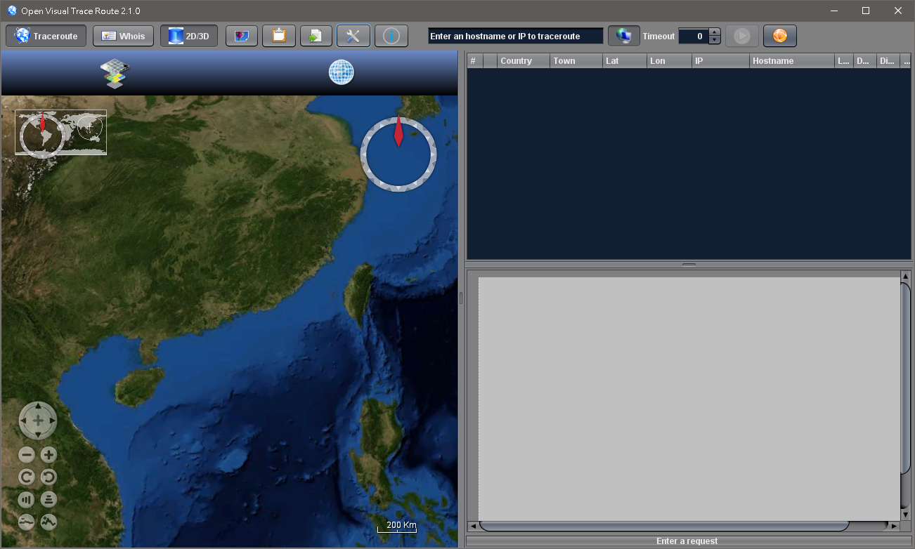 Open Visual Traceroute 2.1.0 ，視覺化網路路由追蹤軟體